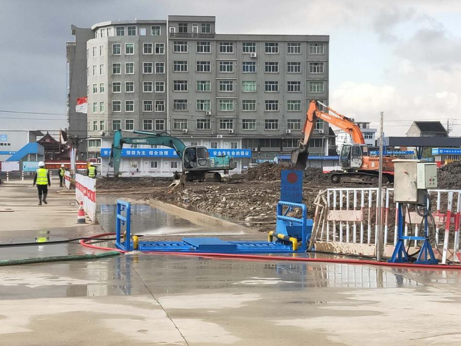 冲泥式滚轴洗轮机